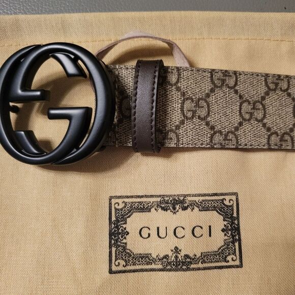 Authentic Gucci GG Belt 44/110 - Picture 3 of 4